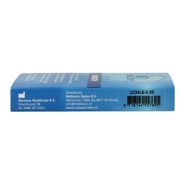 Lentes mensuales Unicare -0.50 6 unidades