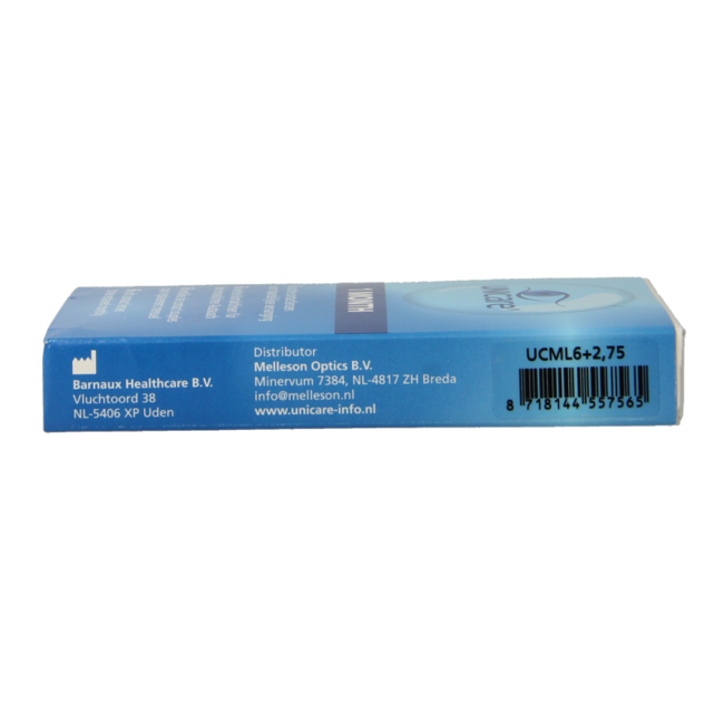 Lentes mensuales Unicare +2.75 6 unidades