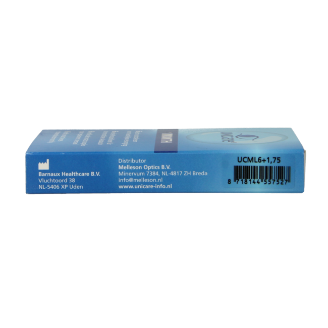 Unicare Lentes Mensuales +1.75 6 Unidades