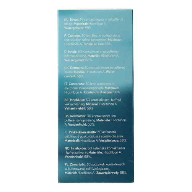 Unicare Daily Lenses +1.75 30 Pack