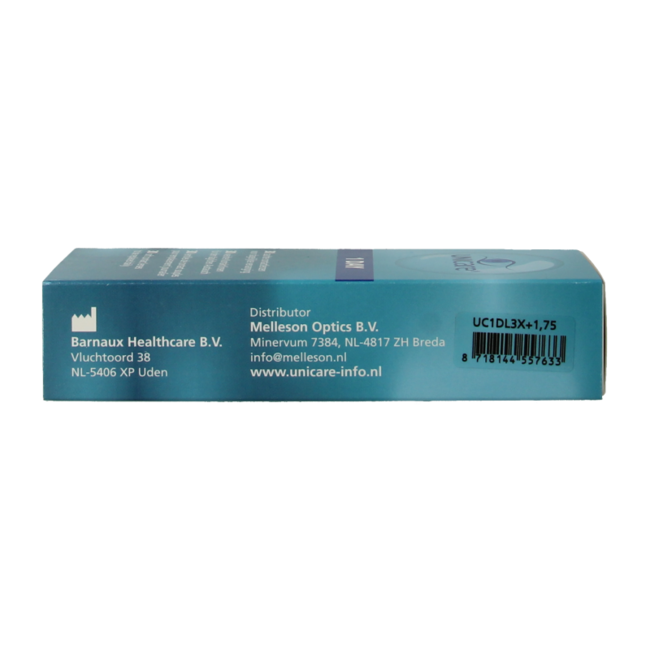 Lentes de contacto diarias Unicare +1.75 30 unidades