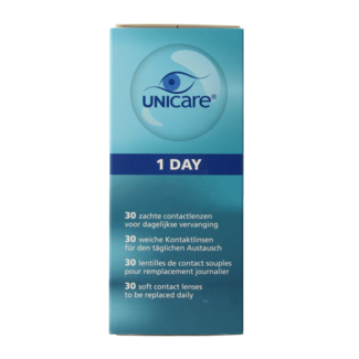 Unicare Unicare Daily Lenses +1.25 30 Pieces