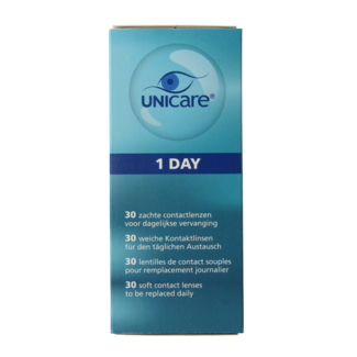 Unicare Unicare Daily Lenses +1.00 (30 Pack)