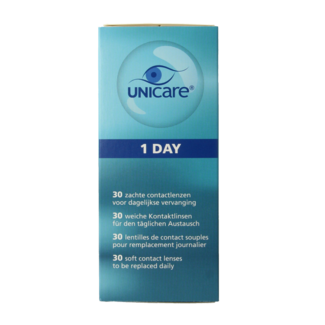 Unicare Lentilles journalières Unicare -6,50 30 pièces
