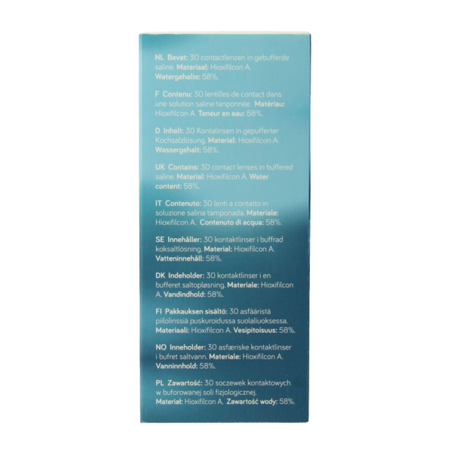 Unicare Daily Lenses -6.50 30 Pack