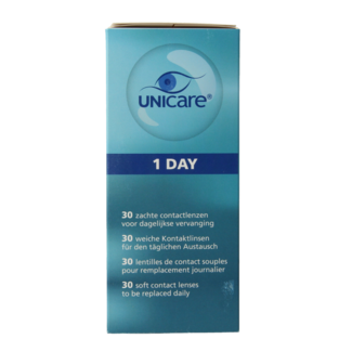 Unicare Soczewki jednodniowe -0.75 30 sztuk