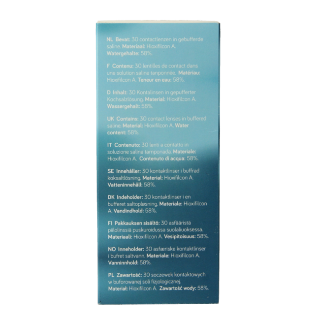 Daily Contact Lenses -0.75 30 Pack