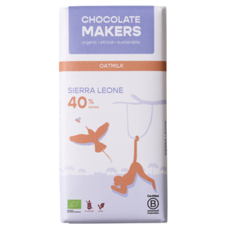 Chocolatemakers Chocolatemakers Little Bee Eater 40% Vegan Organic 80g