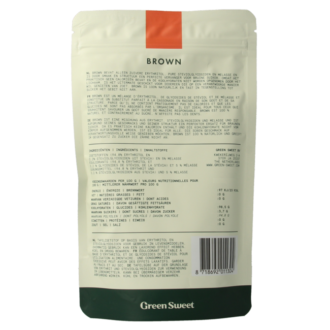 Green Sweet Brown 225 g