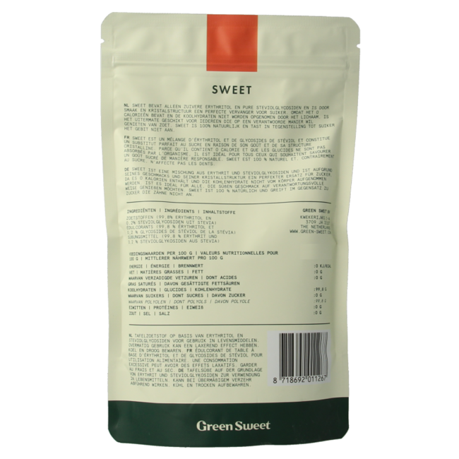 Green Sweet Sweet 225 gramos