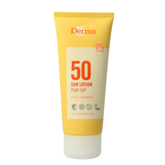 Derma Derma Sun Lotion LSF50 100 Milliliter