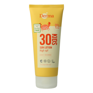 Derma Derma Kids sun lotion SPF30 200 Millilitres