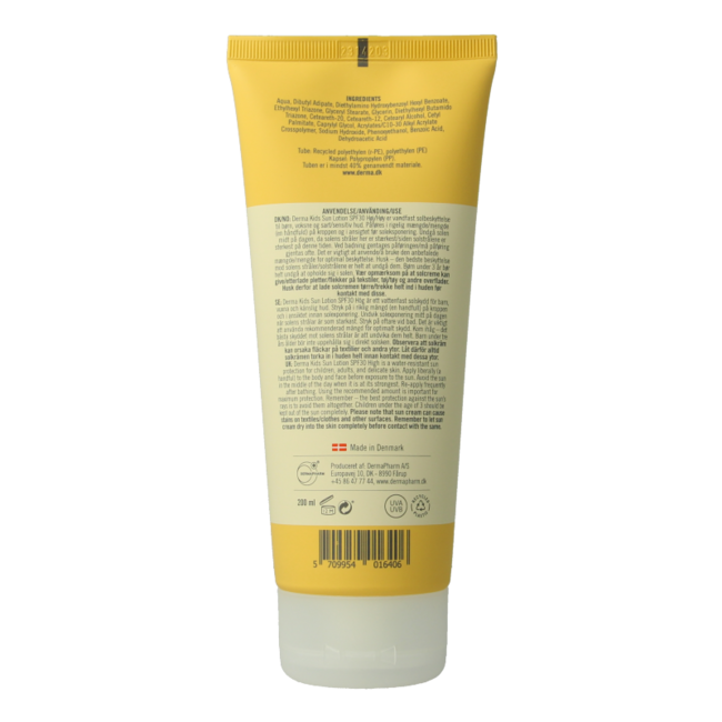 Derma Kids Sonnenlotion LSF30 200 Milliliter