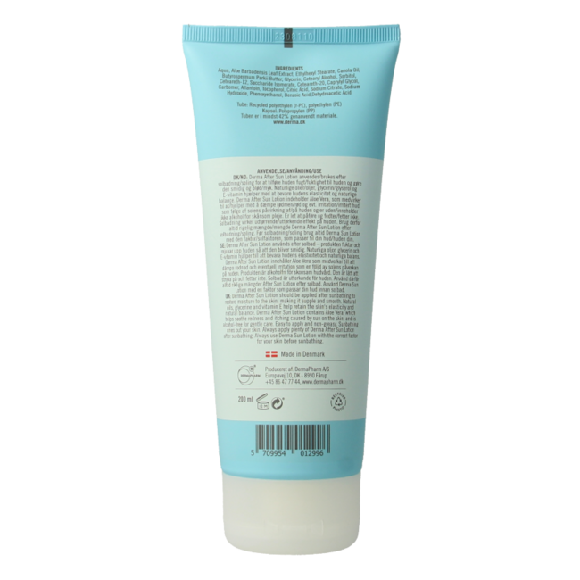 Derma Aftersun lotion 200 Millilitres