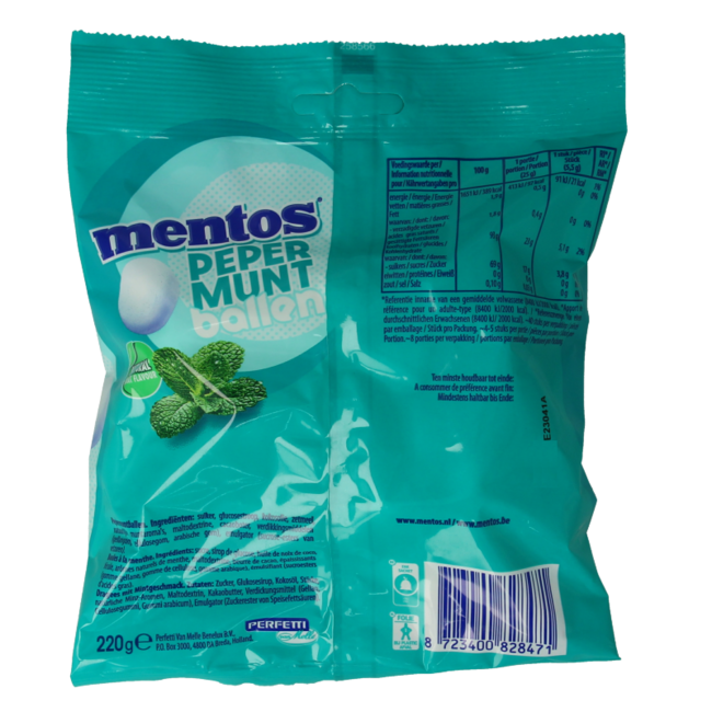 Bolas de menta 220 gramos