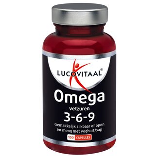 Lucovitaal Omega 3 6 9 ácidos grasos 100 cápsulas