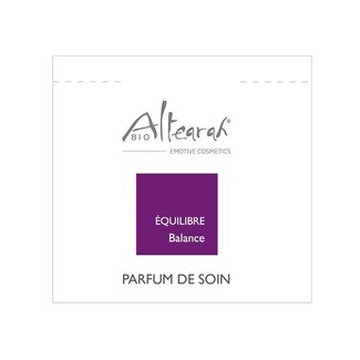 Altearah Altearah Sample Parfum de soin violet balance 1 milliliter 1 Stuks