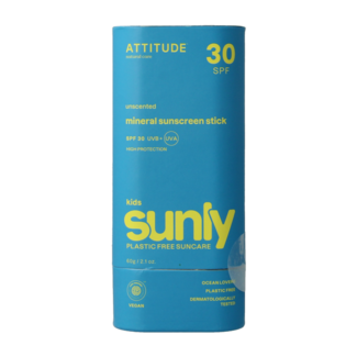Attitude Attitude Sunly barra de protección solar para niños SPF30 60 gramos