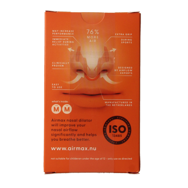 Airmax Sport nasal dilator medium - 2 pieces