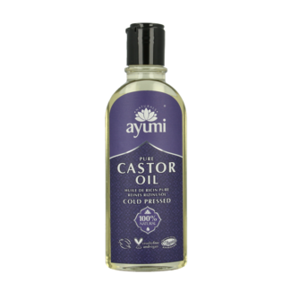 Ayumi Olio di Ricino Puro Ayumi pressato a freddo 150 Millilitri