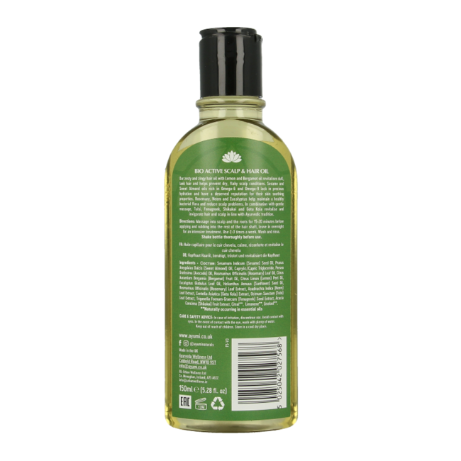 Ayumi Aceite capilar para el cuero cabelludo 150 ml