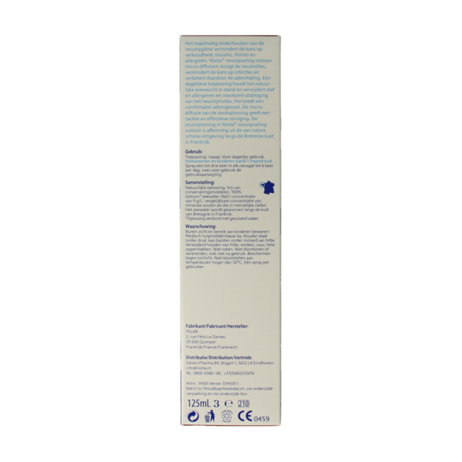 Nasenspülung isotonisch Mikrodiffusion 125 Milliliter