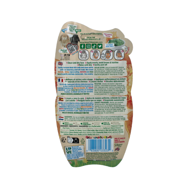 Montagne 7th Heaven Gesichtsmaske Manuka Honey Peel-Off 10 Milliliter