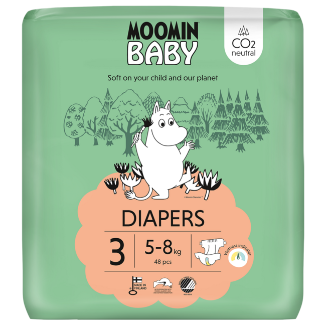 Pannolini per neonati taglia 3, 48 Pezzi