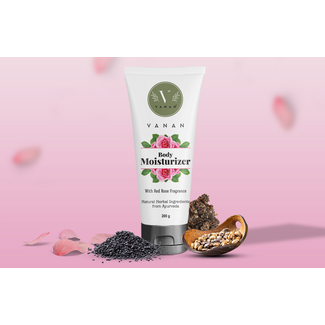 Vanan Vanan Red Rose Body Moisturiser 200g