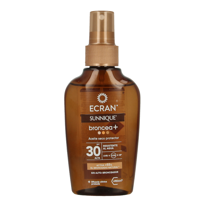 Ecran Sunnique aceite broncea+ SPF30 100 mililitros