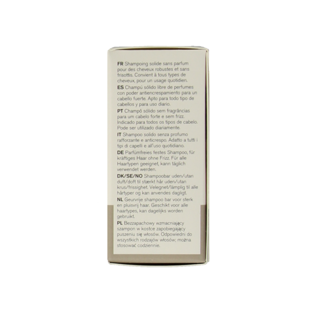 Green People Shampoo bar scent free repairing anti frizz 50 Gram