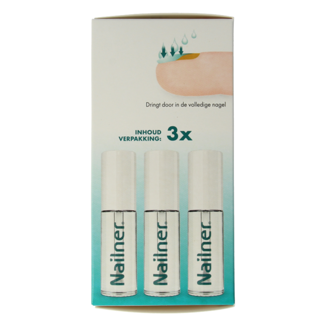 Nailner Pincel para Hongos en las Uñas 2 en 1 XL 15 ml