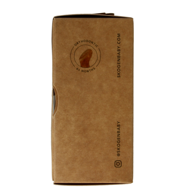 Bukowy smoczek ortodontyczny 6+ miesięcy, 2 sztuki