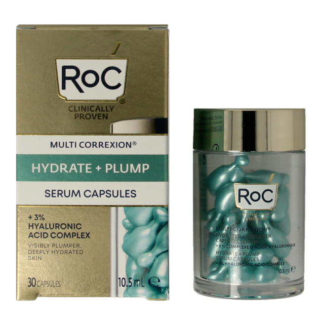 ROC Multi correxion hydrate+plump serum w kapsułkach 30 sztuk