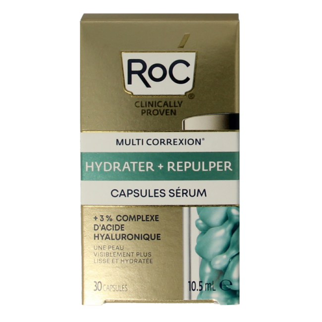 ROC Multi Correxion Hydrate+Plump Serum Cápsulas 30 Unidades