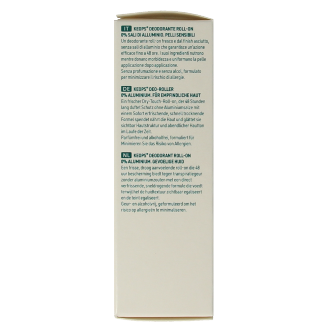 ROC Keops Deodorant Roll-on 0% Aluminium 30ml