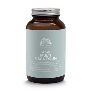 Mattisson Multi Magnesiumkomplex 200 mg vegan 180 Tabletten