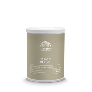 Mattisson Mattisson Organic Reishi powder organic 100 Gram