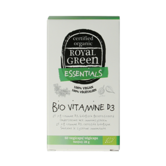 Royal Green Vitamina D3 bio 60 Cápsulas vegetarianas
