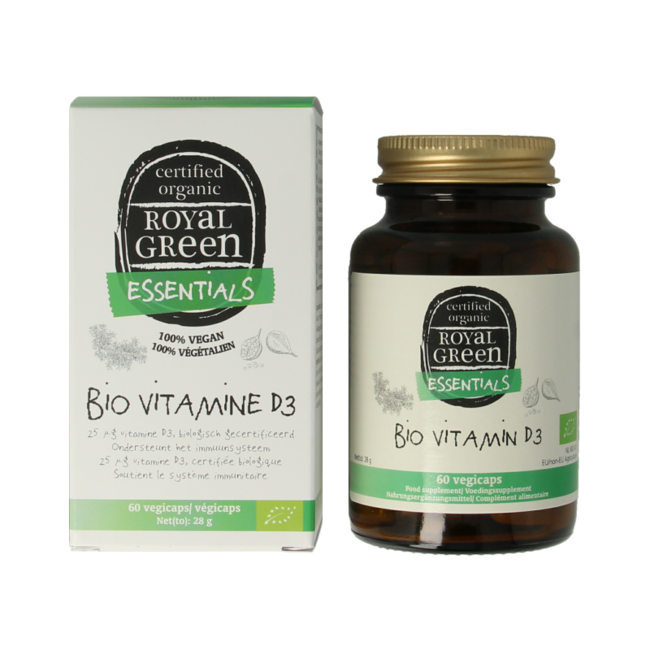 Vitamina D3 bio 60 Cápsulas vegetarianas