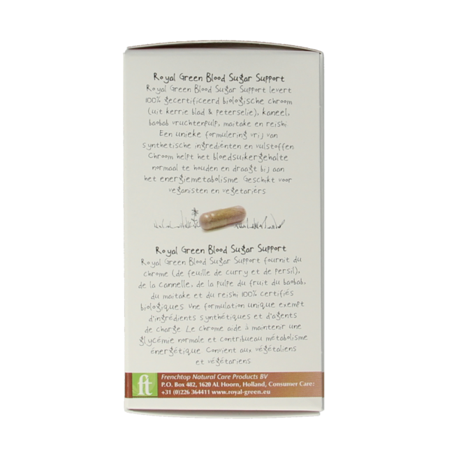 Royal Green Supporto Glicemico Bio 60 Capsule Vegetali