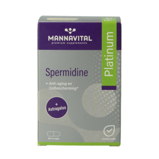 Mannavital Mannavital Spermidine platinum 60 Cápsulas vegetarianas