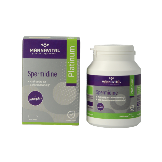 Mannavital Spermidine platinum 60 vegetarische Kapseln