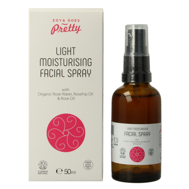 Zoya Goes Pretty Light moisterizing facial spray 50 Milliliter
