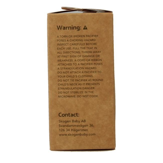 Beech + coco orthodontic 0-6  maanden 2 Stuks