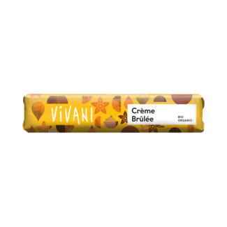 Vivani Chocolate To Go creme brulee bio 40 Gramos