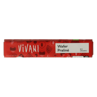 Vivani Pralina Wafer Bio Chocolate To Go 40 Grammi