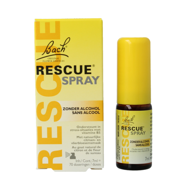 Rescue remedy spray 7 mililitros