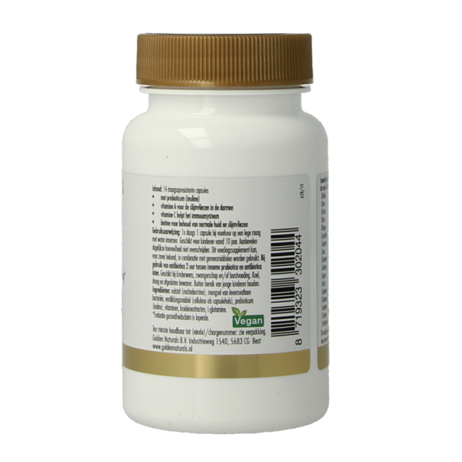 Golden Naturals Probiotica 100 mil millones 14 cápsulas vegetarianas