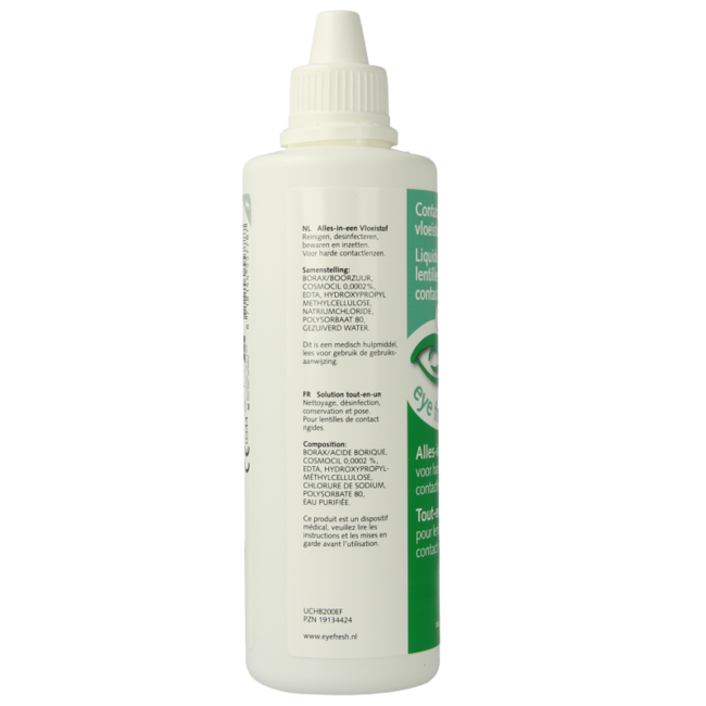 Solution tout-en-un pour lentilles rigides 200 ml